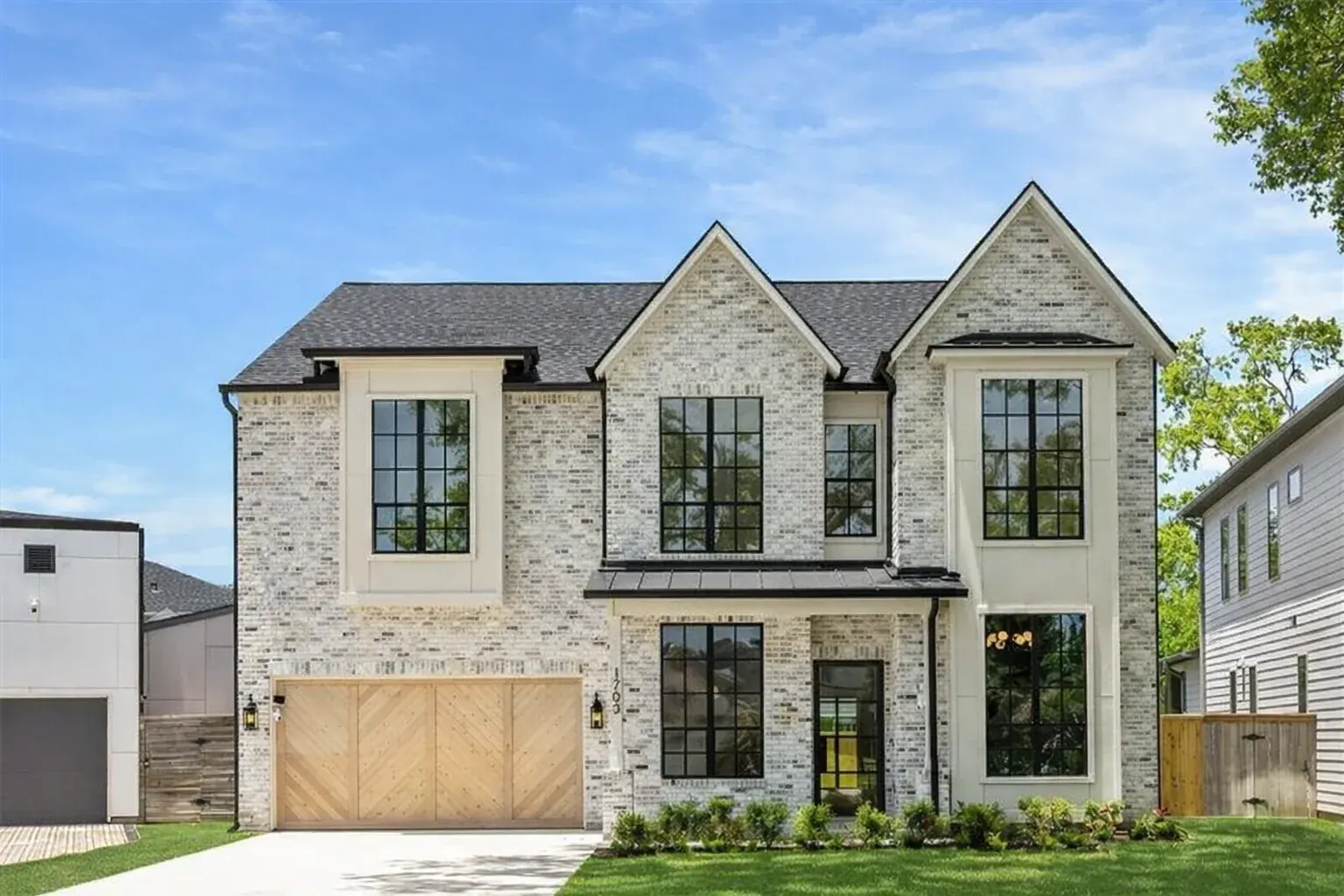 1703 Reverse, custom residential construction detail by Nighthawk, Houston