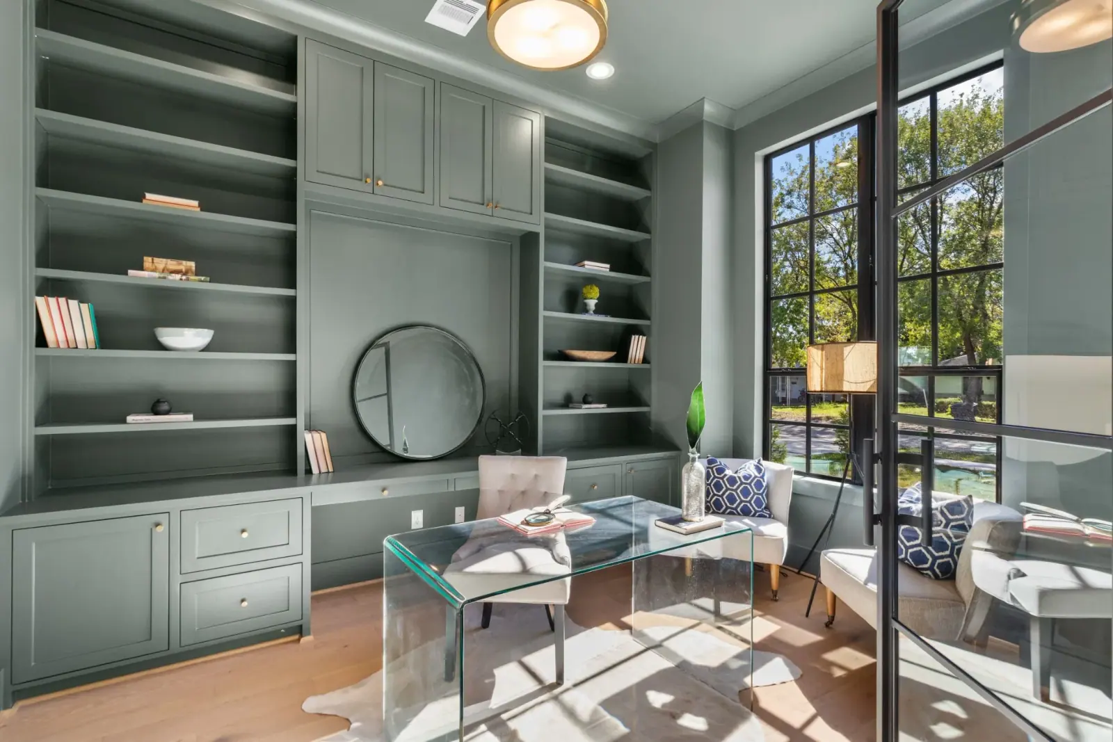 7210 Dearborn, custom residential construction detail by Nighthawk, Houston